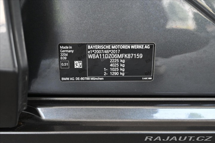 BMW 3 2,0 320d 140 kW STEPTRONI 2021