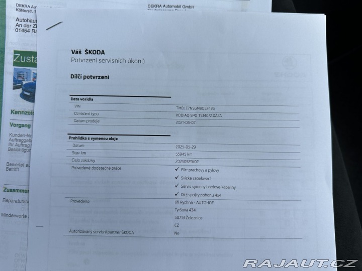 Škoda Kodiaq 2,0TSI 140kW SPORTLINE 1. 2021