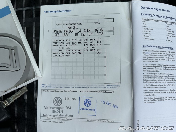 Volkswagen Golf 1,4TSI 92kW DSG LOUNGE SE 2015