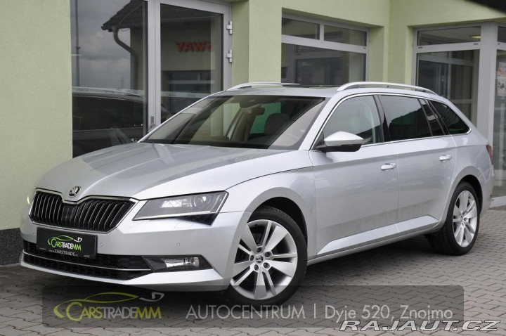Škoda Superb 2,0TDi DSG STYLE 4x4 ČR 1 2018
