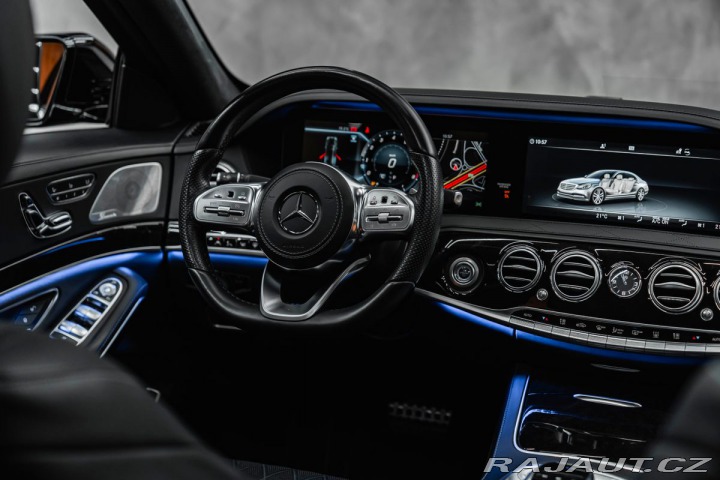 Mercedes-Benz S 4Matic L, Masáže, Nočné v 2019