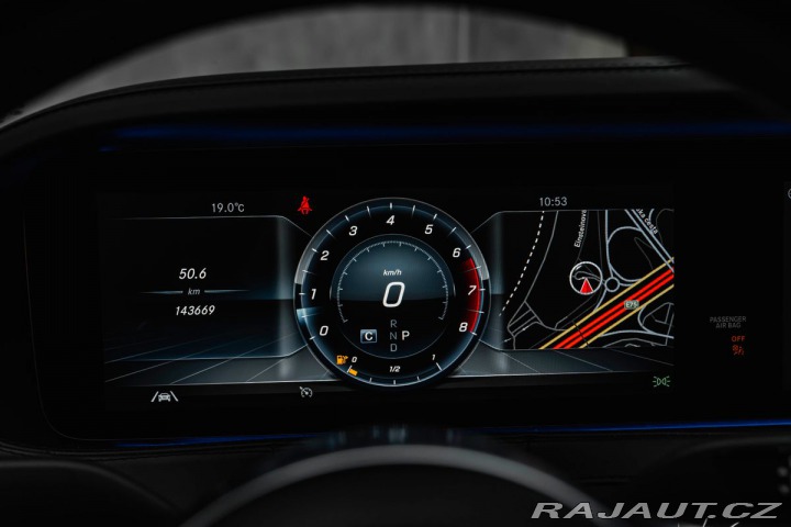 Mercedes-Benz S 4Matic L, Masáže, Nočné v 2019