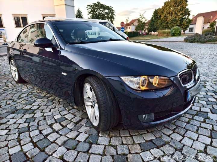 BMW 3 335i e93 2007 modro černá 2007
