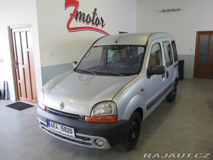 Renault Kangoo 1.6 16V, klima, tažné 2002