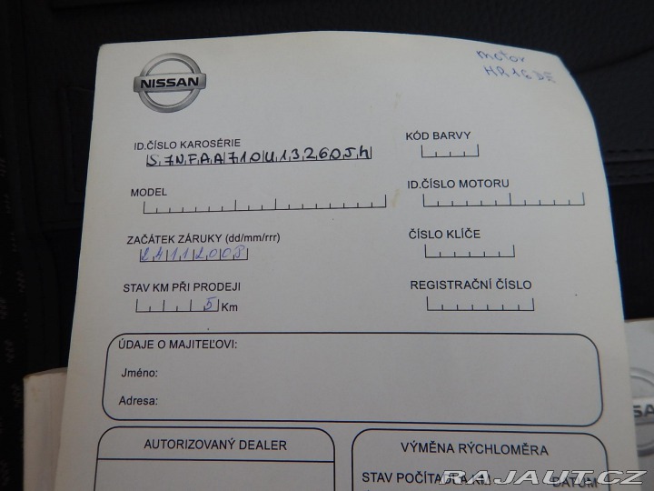 Nissan Qashqai 1.6i, DIGIKLIMA, ČR 2008