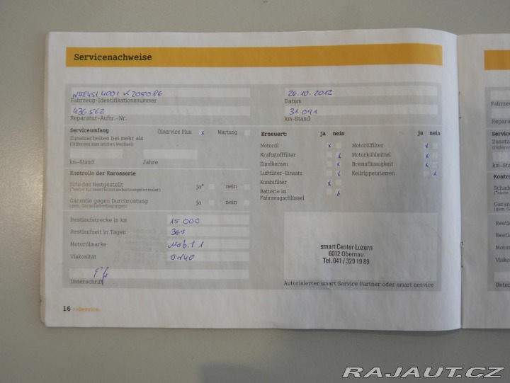 Smart Fortwo 0,8 cdi Cabrio REZERVACE 2008