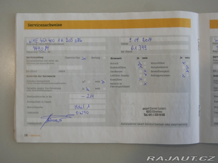 Smart Fortwo 0,8 cdi Cabrio REZERVACE 2008