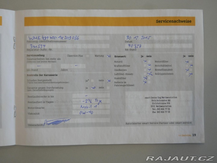 Smart Fortwo 0,8 cdi Cabrio REZERVACE 2008