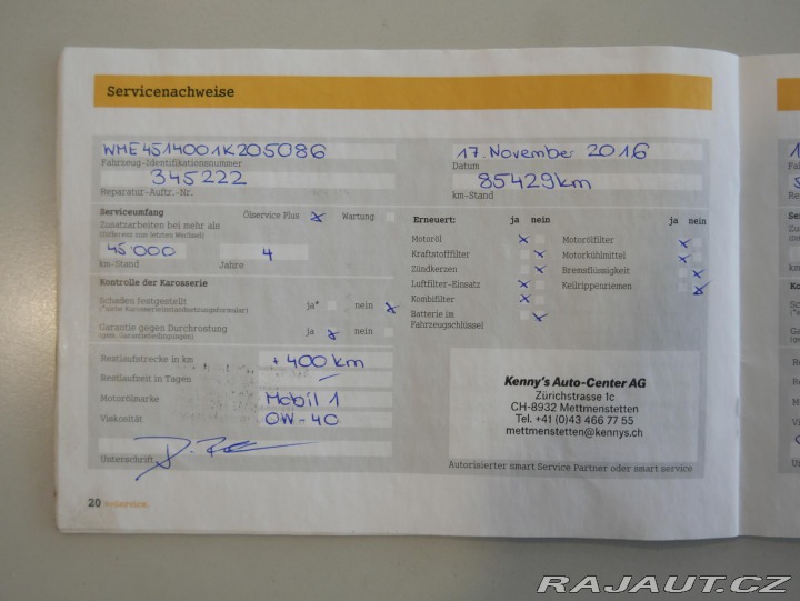 Smart Fortwo 0,8 cdi Cabrio REZERVACE 2008