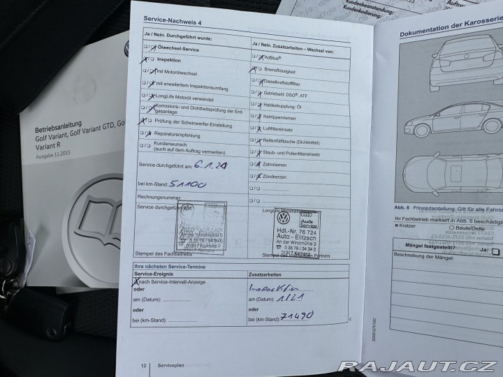 Volkswagen Golf REZERVOVÁNO 1,4TSI 92kW L 2015