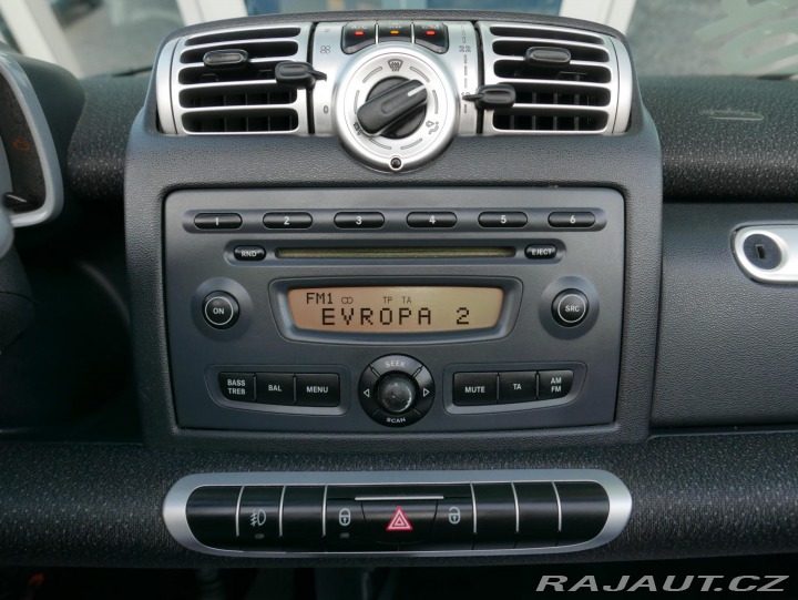 Smart Fortwo 1,0 52kW Cabrio Klima Aut 2007