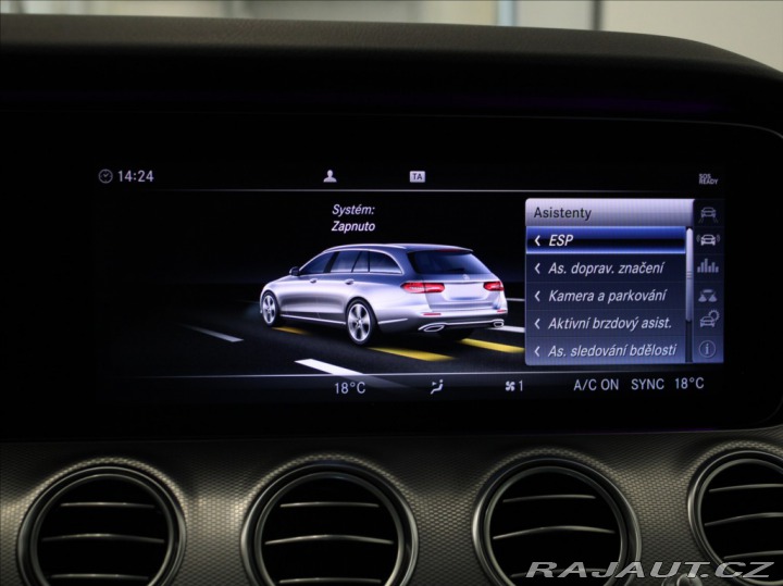 Mercedes-Benz E 3,5 400 4M Vzduch Head-UP 2017