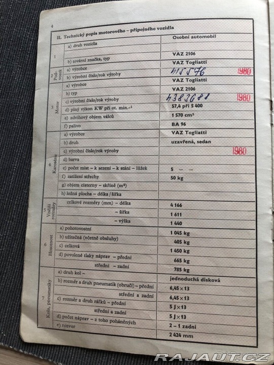 Lada Ostatní modely 2106 VAZ, Žiguli, sedan, zelen 1980