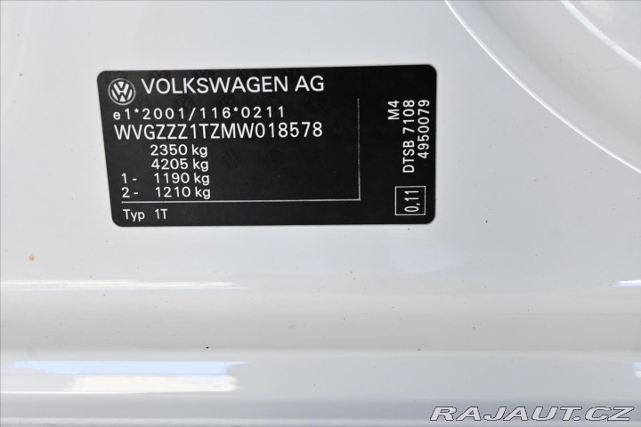 Volkswagen Touran 2,0 TDi 110kW DSG NAVI 7M 2020