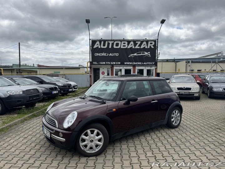 Mini One 1,6i 66KW KOLA STK 2. MAJ 2003
