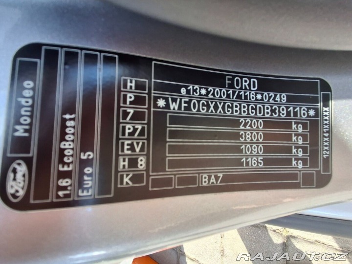 Ford Mondeo 1,6 Titanium Plus EcoBo 2012
