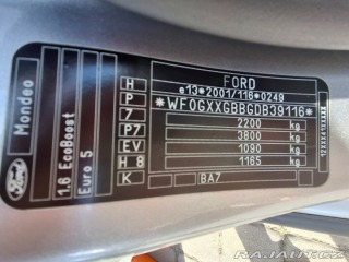 Ford Mondeo 1,6 Titanium Plus EcoBo 2012
