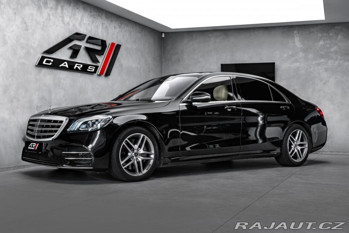 Mercedes-Benz S panorama, noční, head-up, 2020