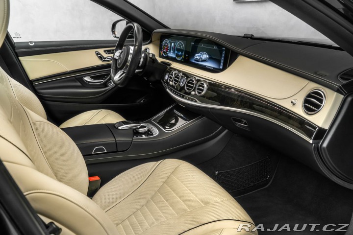 Mercedes-Benz S panorama, noční, head-up, 2020