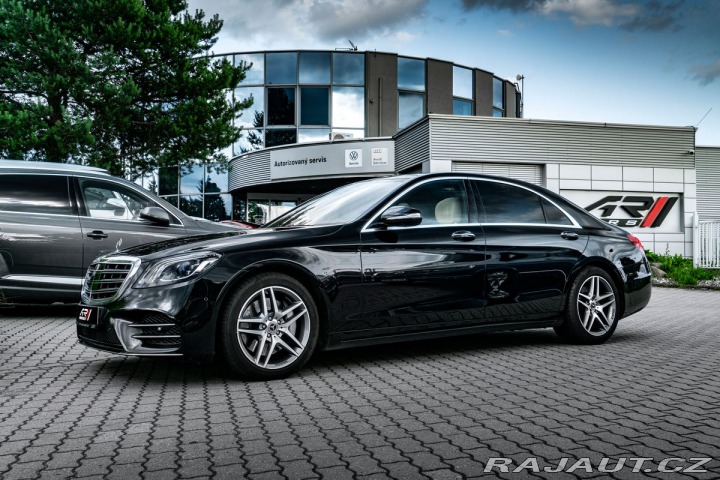 Mercedes-Benz S panorama, noční, head-up, 2020