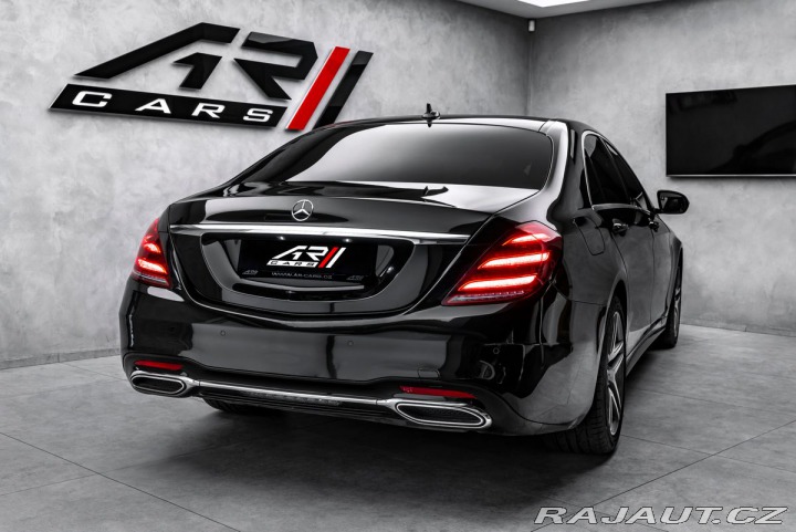 Mercedes-Benz S panorama, noční, head-up, 2020