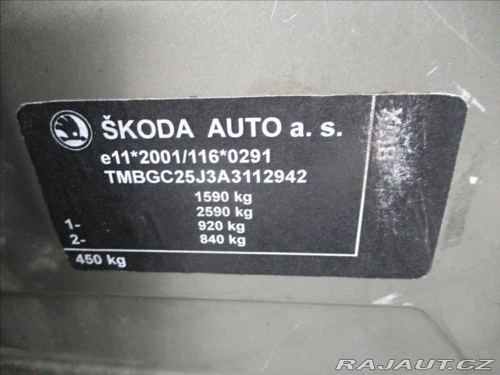 Škoda Fabia 1,4 i 63kw Klima, po STK 2010