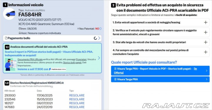Volvo XC70 2,4 D4 133kw AWD Geartron 2015