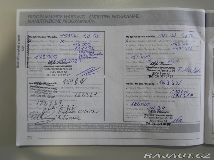 Alfa Romeo 159 SW 1,8TBi Ti 147kW Navi 2010