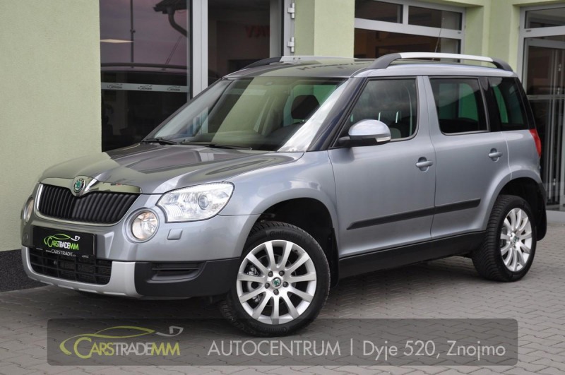 Škoda Yeti 2.0TDi DSG 4X4 TAŽNÉ 2XKO