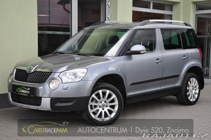 Škoda Yeti 2.0TDi DSG 4X4 TAŽNÉ 2XKO 2012
