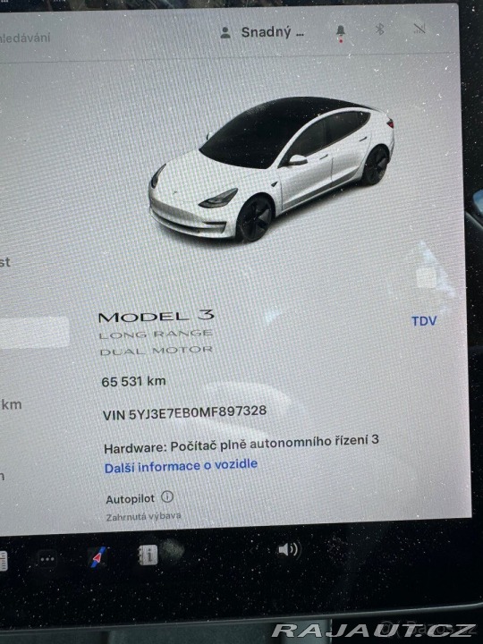 Tesla Model 3 2021 Long Range 491PS 65t 2021
