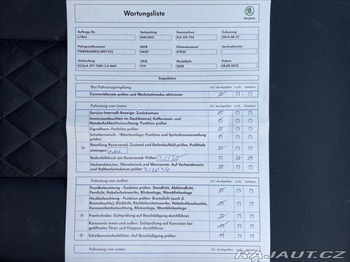 Škoda Scala 1,0 TSi 85kW Dynamic-Styl 2019