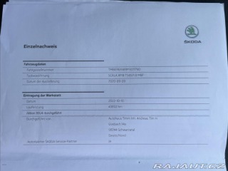 Škoda Scala 1,0 TSi 85kW D.Klima*Vyhř 2020