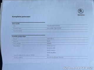 Škoda Scala 1,0 TSi 85kW D.Klima*Vyhř 2020