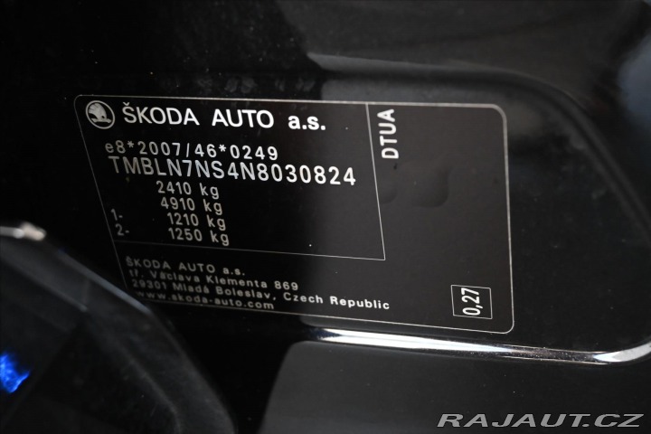 Škoda Kodiaq 2,0 TDi 147kW DSG 4x4 Spo 2022
