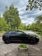 Audi A3 1,6 MPI 75 kW, černá me 2007