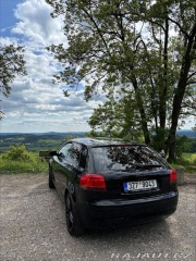 Audi A3 1,6 MPI 75 kW, černá me 2007