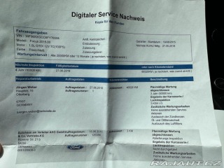 Ford Focus 1.0 EcoBoost 74kw 2015