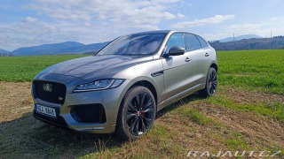 Jaguar F-Pace S 30d, původ ČR, 300ps,