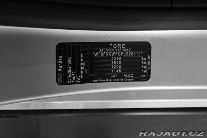 Ford Mondeo 2,0 EcoBlue 110kW Titaniu 2021