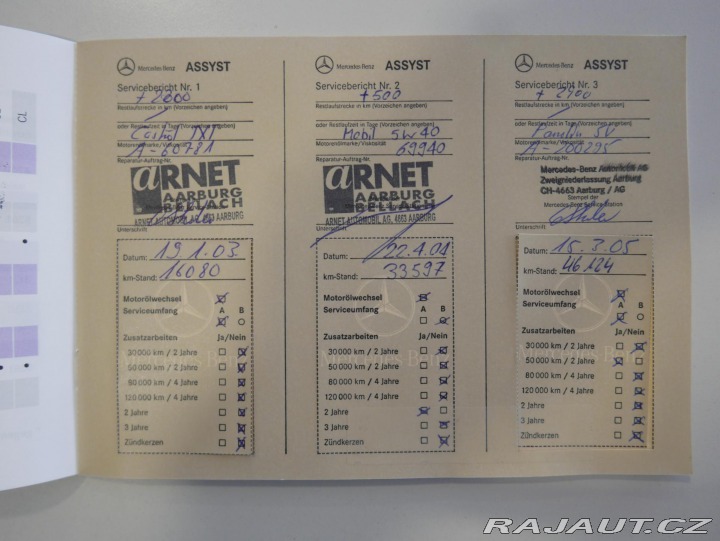 Mercedes-Benz S S 500 225kW REZERVACE 2002