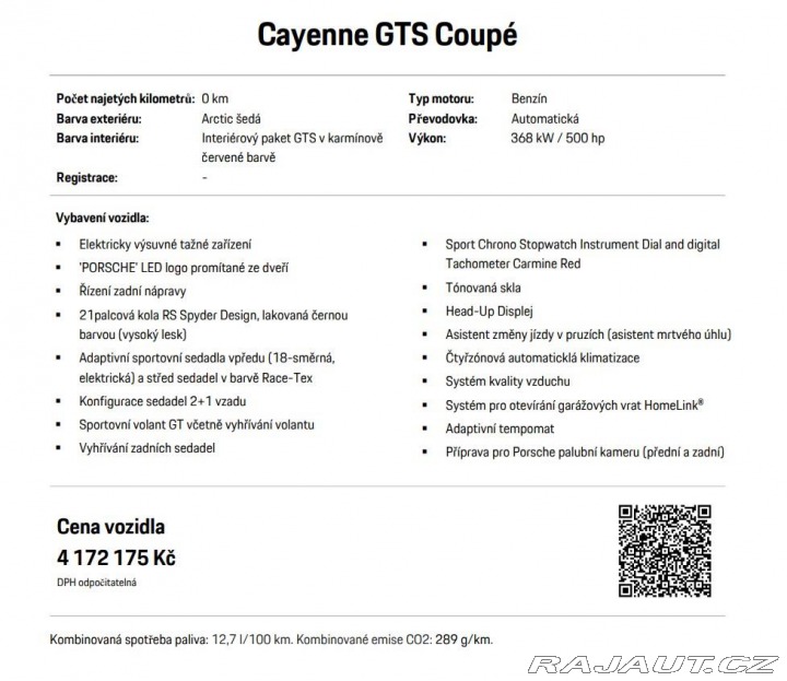 Porsche Cayenne GTS Coupé 2025