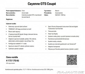 Porsche Cayenne GTS Coupé 2025