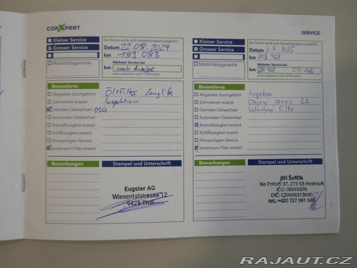 Škoda Octavia RS 2,0TSI REZERVACE 2014