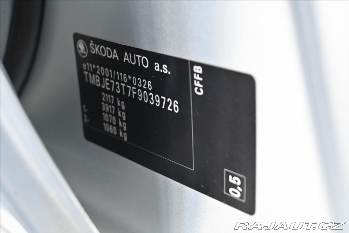 Škoda Superb 2,0 TDI 103 KW ELEGANCE Z 2015