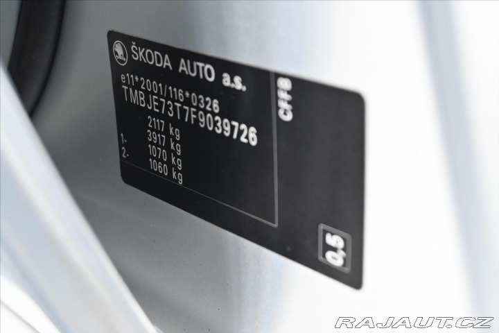 Škoda Superb 2,0 TDI 103 KW ELEGANCE Z 2015