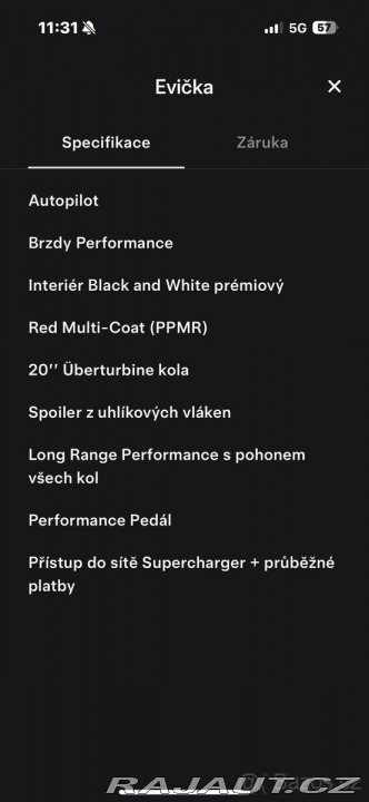 Tesla Model 3 performance 2021