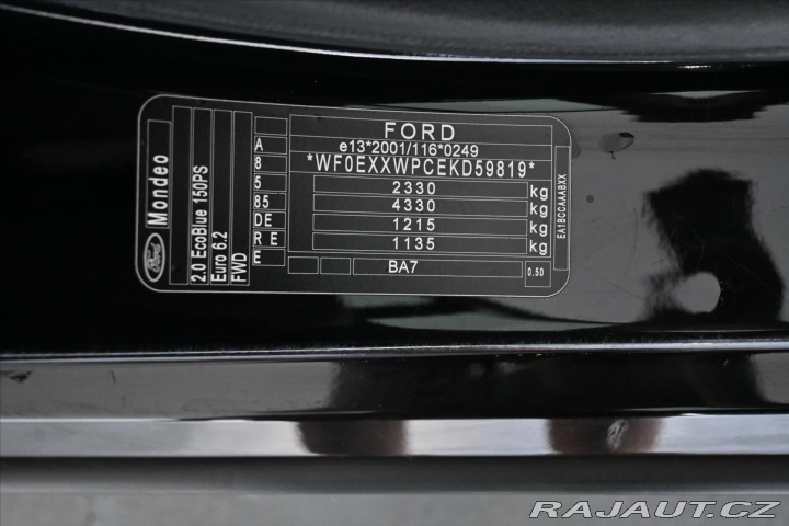 Ford Mondeo 2,0 EcoBlue 110kW TITANIU 2019