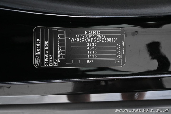 Ford Mondeo 2,0 EcoBlue 110kW TITANIU 2019