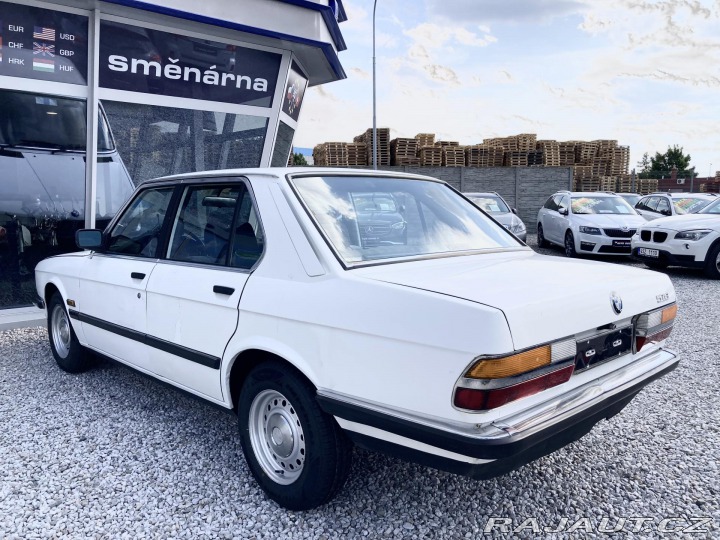BMW 5 518 5-Rychlostní 122 PS 1981